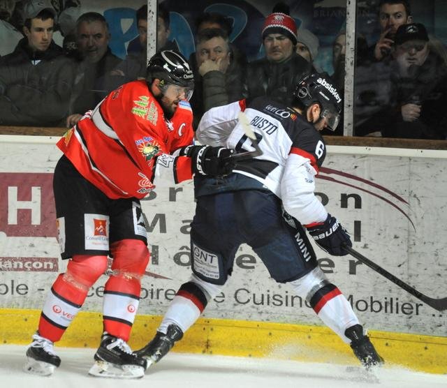 Photo hockey match Briançon  - Angers  le 03/03/2015
