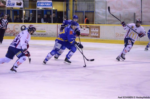 Photo hockey match Dijon  - Grenoble  le 04/03/2015