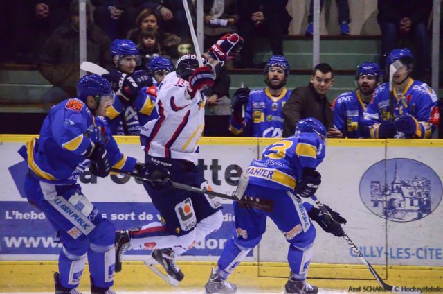 Photo hockey match Dijon  - Grenoble  le 04/03/2015