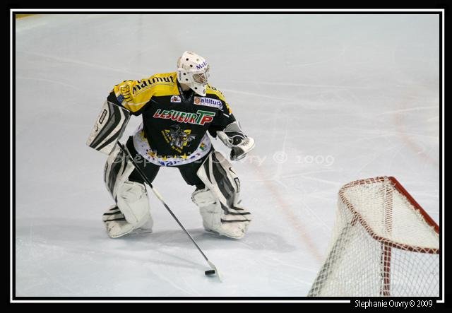 Photo hockey match Rouen - Morzine-Avoriaz le 09/01/2009