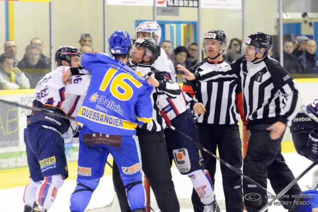 Photo hockey match Dijon  - Grenoble  le 04/03/2015