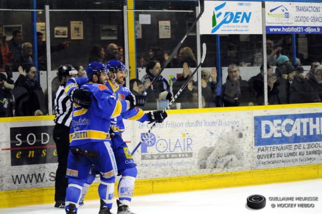Photo hockey match Dijon  - Grenoble  le 04/03/2015