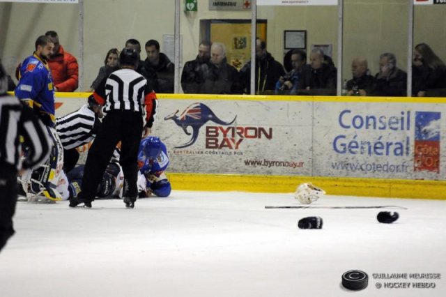Photo hockey match Dijon  - Grenoble  le 04/03/2015