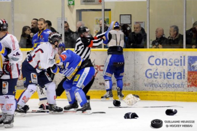 Photo hockey match Dijon  - Grenoble  le 04/03/2015