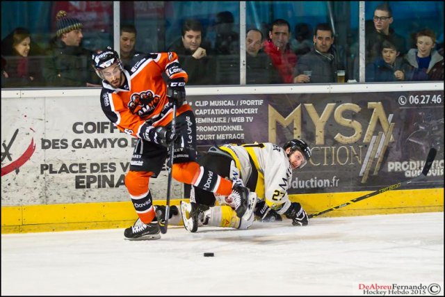 Photo hockey match Epinal  - Rouen le 04/03/2015