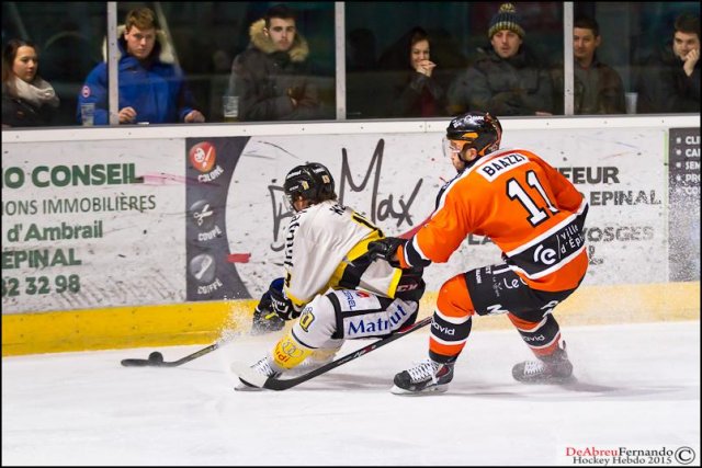 Photo hockey match Epinal  - Rouen le 04/03/2015
