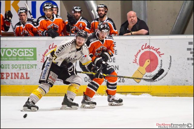 Photo hockey match Epinal  - Rouen le 04/03/2015