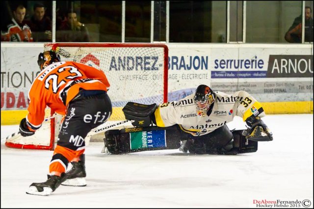 Photo hockey match Epinal  - Rouen le 04/03/2015