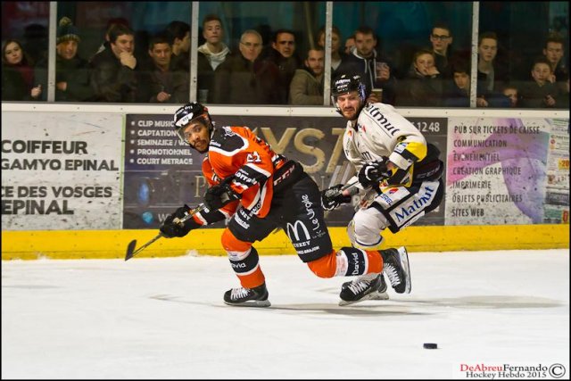 Photo hockey match Epinal  - Rouen le 04/03/2015