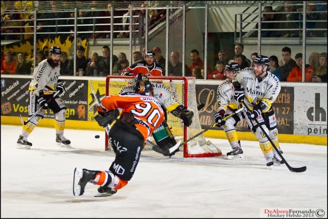 Photo hockey match Epinal  - Rouen le 04/03/2015