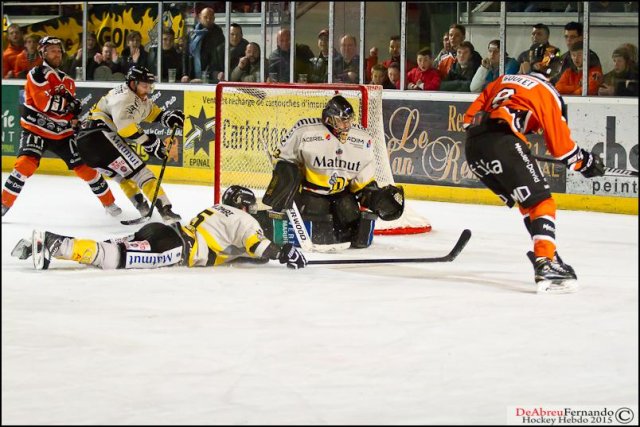 Photo hockey match Epinal  - Rouen le 04/03/2015
