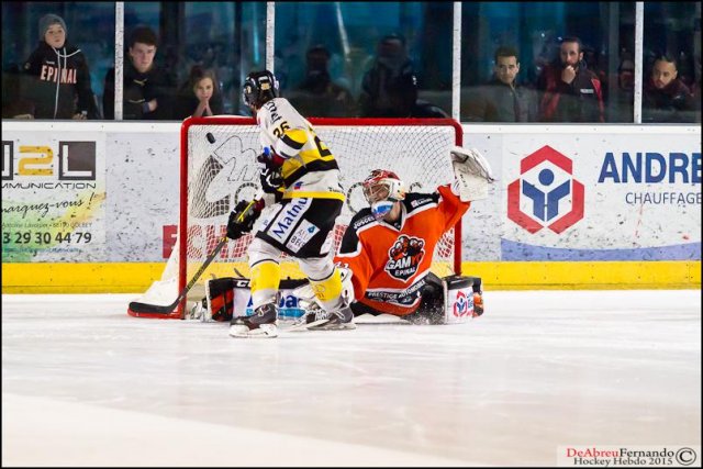 Photo hockey match Epinal  - Rouen le 04/03/2015