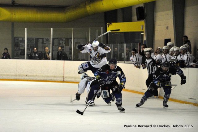 Photo hockey match Reims - Nantes le 07/03/2015
