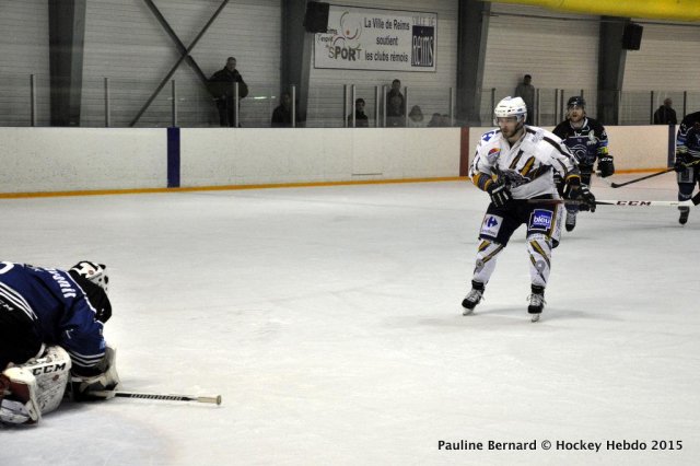 Photo hockey match Reims - Nantes le 07/03/2015