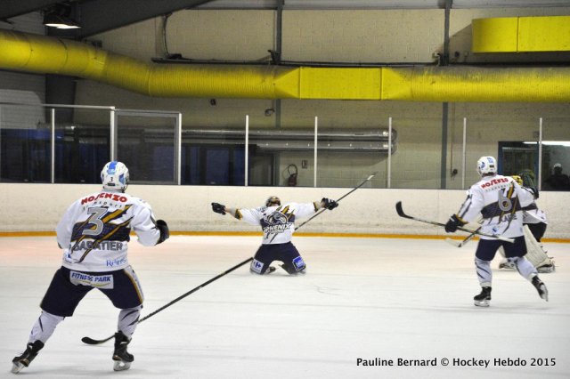 Photo hockey match Reims - Nantes le 07/03/2015
