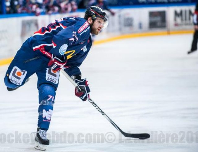 Photo hockey match Grenoble  - Dijon  le 07/03/2015