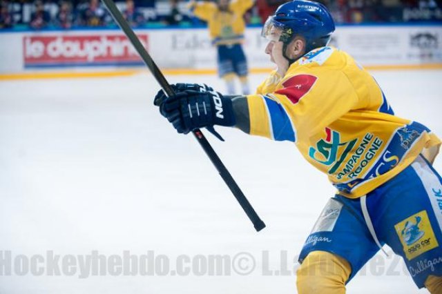 Photo hockey match Grenoble  - Dijon  le 07/03/2015