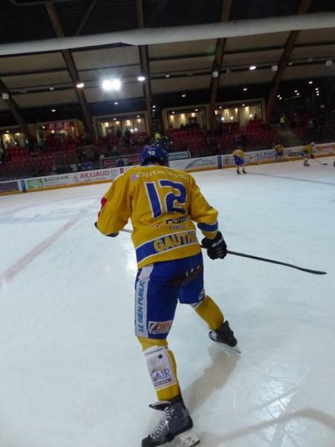 Photo hockey match Gap  - Dijon  le 10/03/2015