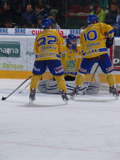 Photo hockey match Gap  - Dijon  le 10/03/2015
