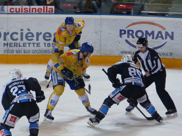 Photo hockey match Gap  - Dijon  le 10/03/2015