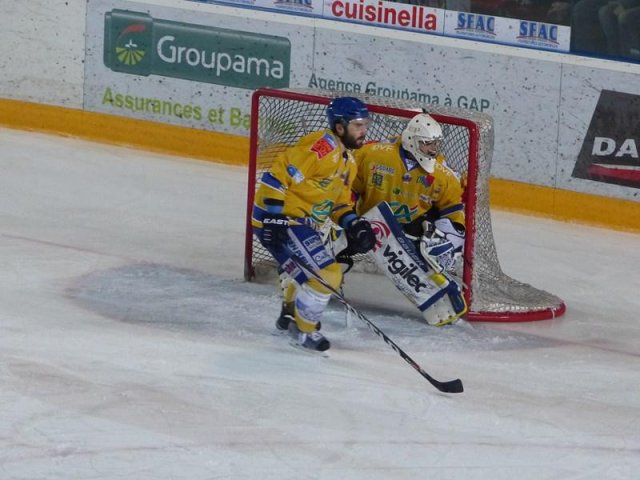 Photo hockey match Gap  - Dijon  le 11/03/2015