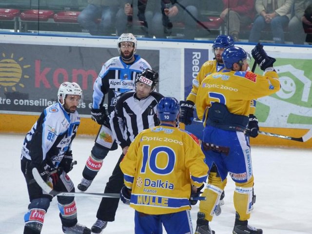 Photo hockey match Gap  - Dijon  le 11/03/2015