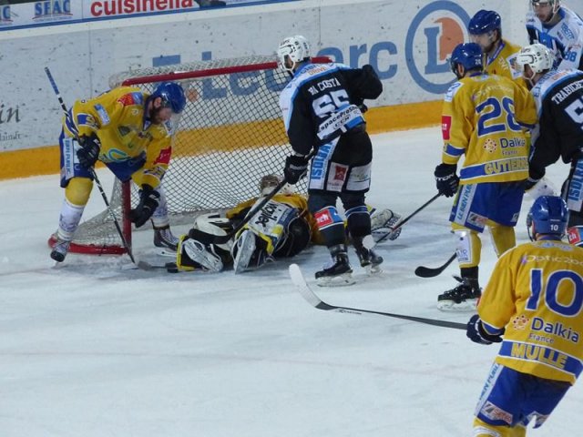 Photo hockey match Gap  - Dijon  le 11/03/2015