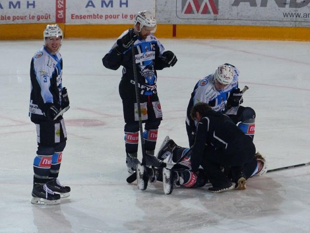 Photo hockey match Gap  - Dijon  le 11/03/2015