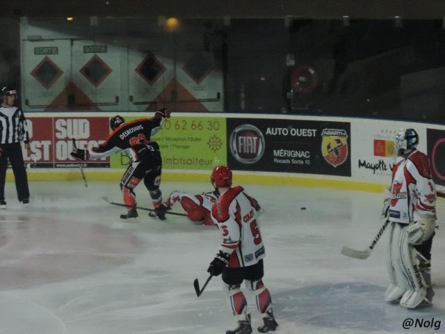 Photo hockey match Bordeaux - Neuilly/Marne le 10/03/2015