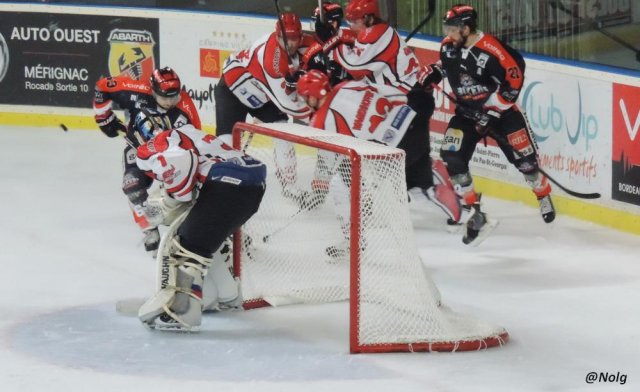 Photo hockey match Bordeaux - Neuilly/Marne le 10/03/2015