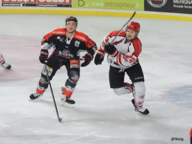 Photo hockey match Bordeaux - Neuilly/Marne le 10/03/2015