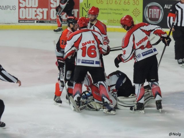 Photo hockey match Bordeaux - Neuilly/Marne le 10/03/2015