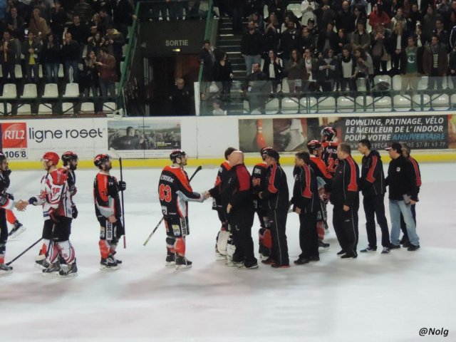 Photo hockey match Bordeaux - Neuilly/Marne le 10/03/2015