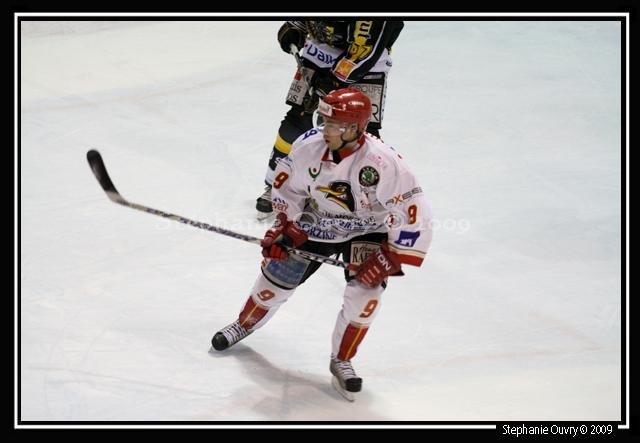 Photo hockey match Rouen - Morzine-Avoriaz le 09/01/2009