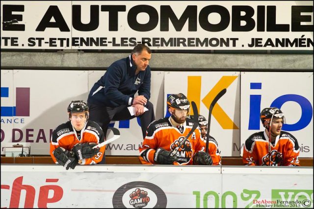 Photo hockey match Epinal  - Angers  le 14/03/2015