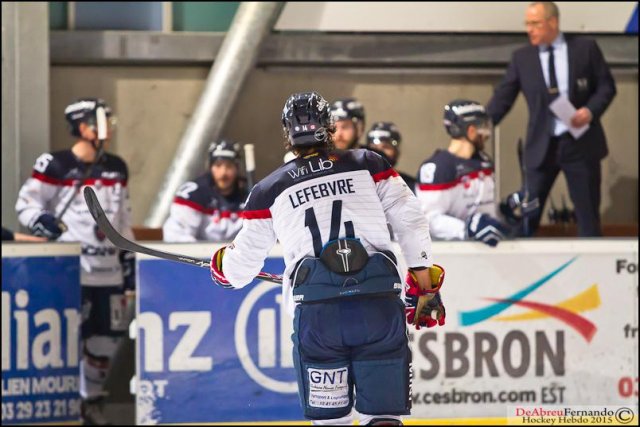 Photo hockey match Epinal  - Angers  le 14/03/2015