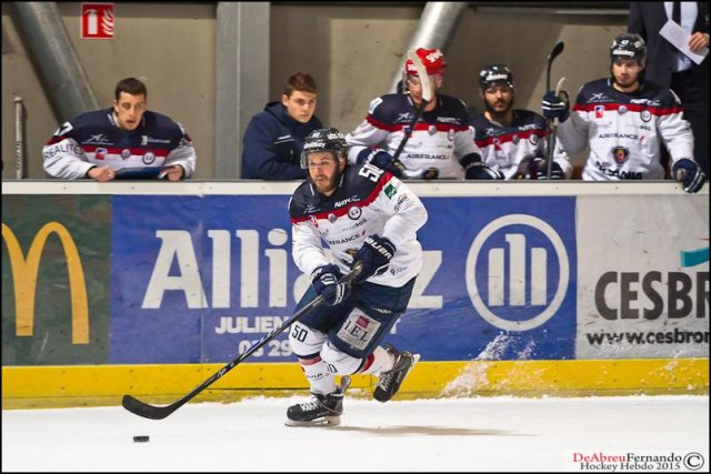 Photo hockey match Epinal  - Angers  le 14/03/2015