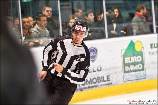 Photo hockey match Epinal  - Angers  le 14/03/2015