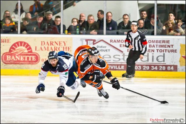 Photo hockey match Epinal  - Angers  le 14/03/2015