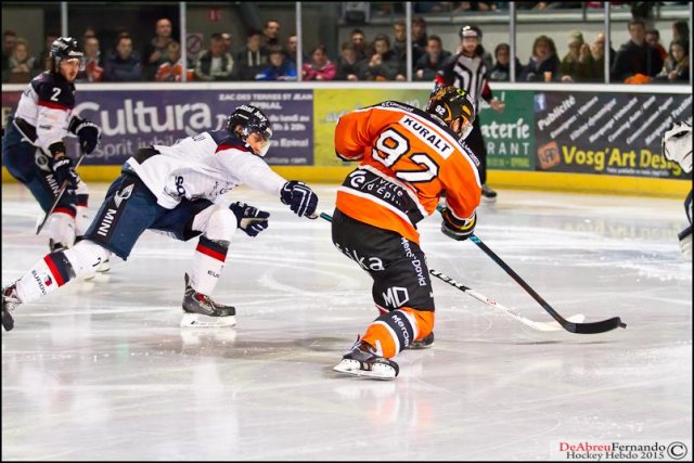 Photo hockey match Epinal  - Angers  le 14/03/2015
