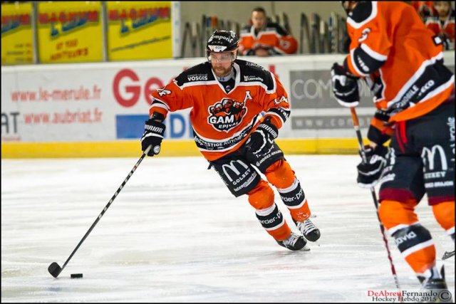 Photo hockey match Epinal  - Angers  le 14/03/2015