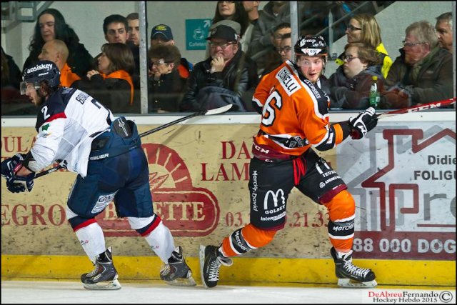 Photo hockey match Epinal  - Angers  le 14/03/2015