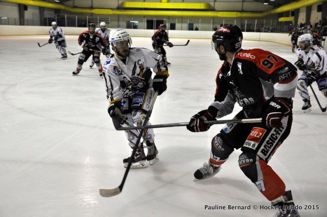 Photo hockey match Reims - Bordeaux le 18/03/2015