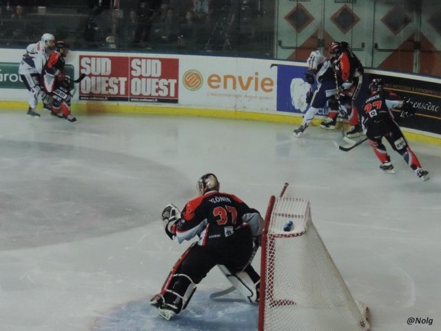 Photo hockey match Bordeaux - Reims le 21/03/2015