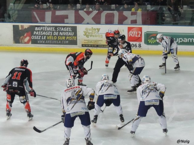 Photo hockey match Bordeaux - Reims le 21/03/2015