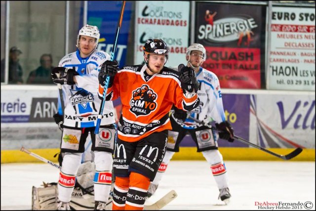 Photo hockey match Epinal  - Gap  le 27/03/2015
