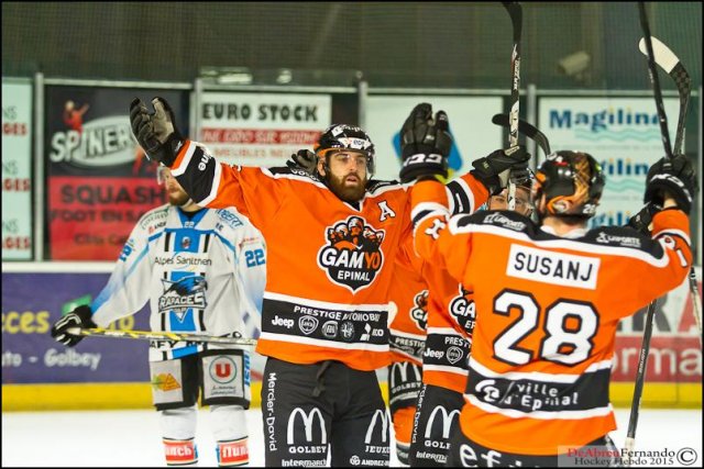 Photo hockey match Epinal  - Gap  le 27/03/2015