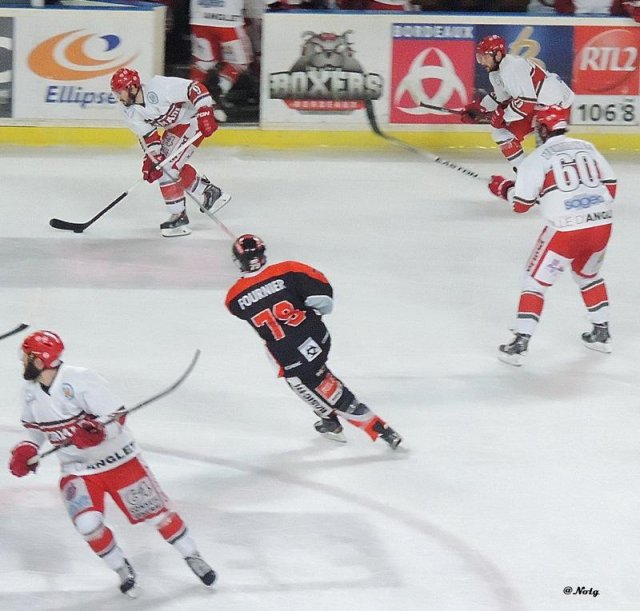 Photo hockey match Bordeaux - Anglet le 28/03/2015