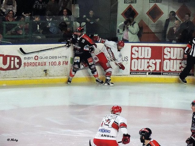 Photo hockey match Bordeaux - Anglet le 28/03/2015