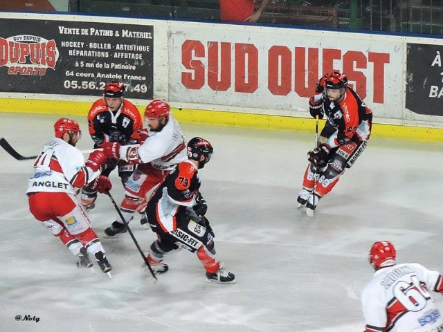 Photo hockey match Bordeaux - Anglet le 28/03/2015
